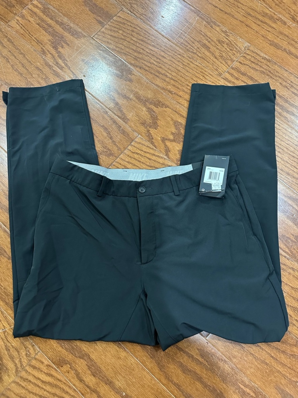 Nike Men's Black Golf Pants - Classic Tailored Look